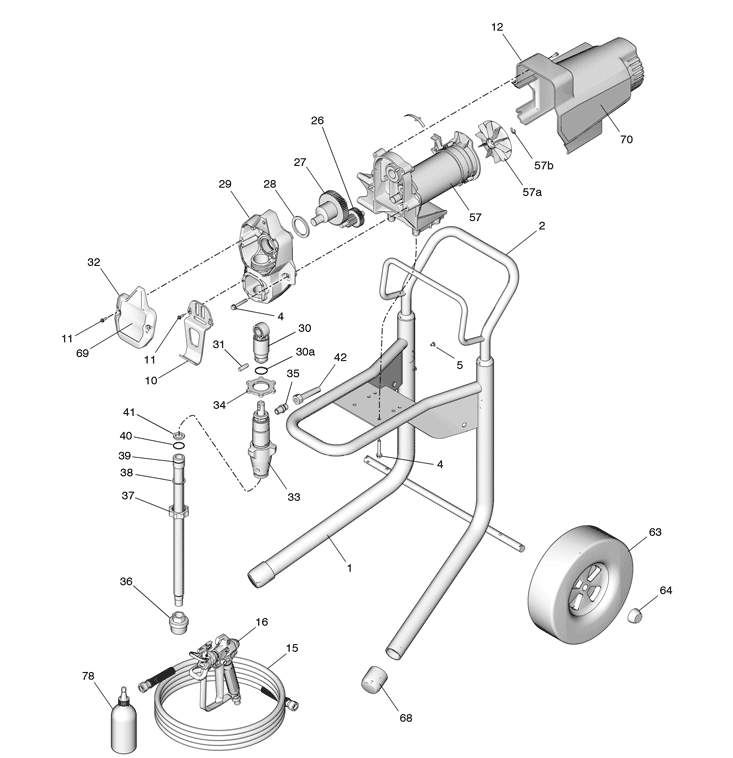 Graco 390 Parts Breakdown 262019