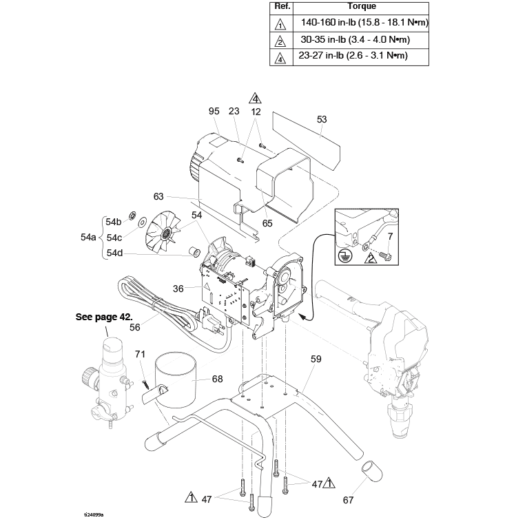 Graco X5 Stand Airless Sprayer Parts