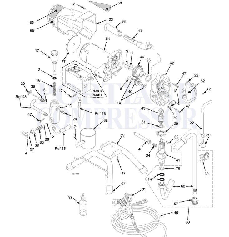 Paint Sprayer Accessories Kit 