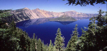 Crater Lake National Park in SW Oregon
