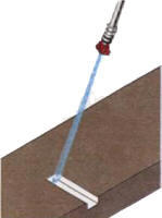 Red Pressure Washer Tip Spray Pattern