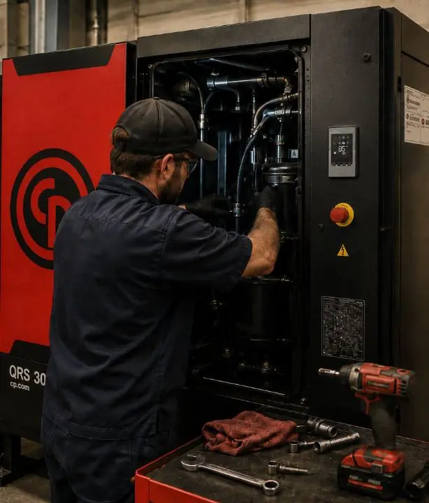 Chicago Pneumatic Compressor Repair