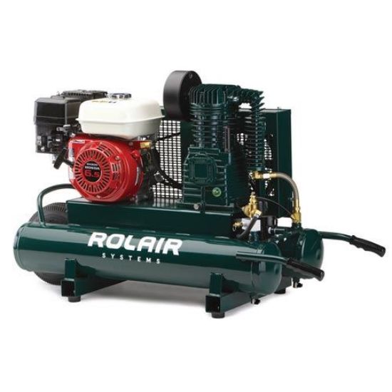 Picture of Rolair 6590HK18 6.5HP Wheelbarrow Gas Air Compressor with Honda GX200 Engine, 13.8cfm, 135psi