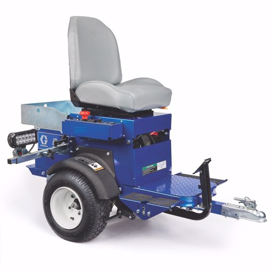 Picture of Graco LineDriver ES Ride-On System, Electric Line Striper Driver, 4 AGM Batteries