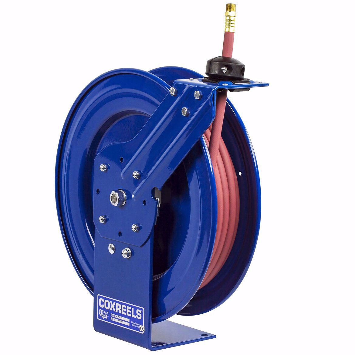 Coxreel P-LP-135 Spring Driven Air Compressor Hose Reel, 1/4 x 35