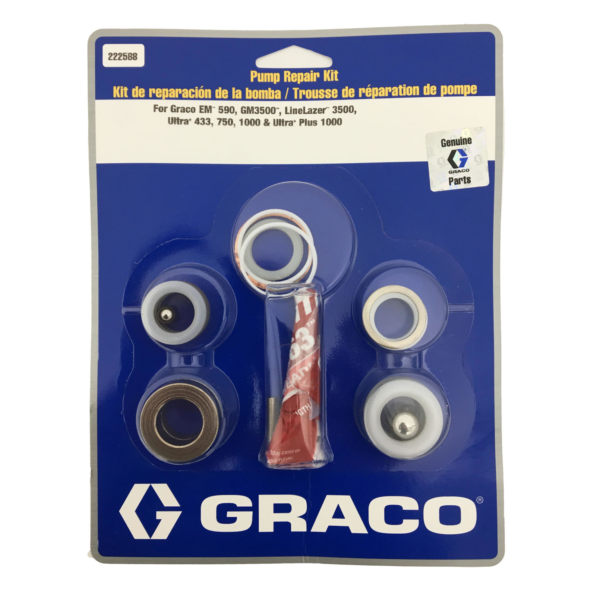 Kit joints bas de pompe Graco - Virages