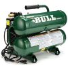 Rol-Air FC2002 2HP Twin Stack Hand Carry Compressor, 110v 4.3 Gallons The Bull