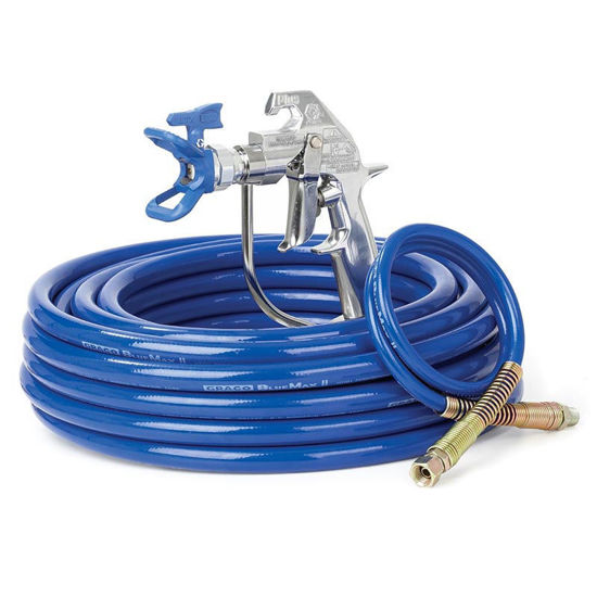 Picture of Graco 287850 Flex Plus Spray Gun Kit with RAC X LTX 517, 3/8 in x 50 ft Hose, 3 ft Whip Hose