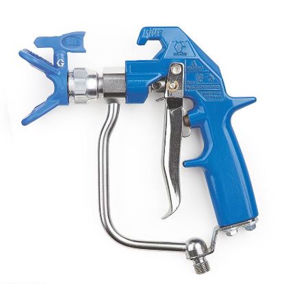 Picture of Graco 241705 Heavy Duty Blue Texture Spray Gun, 4 Finger Trigger, RAC X 531 Tip