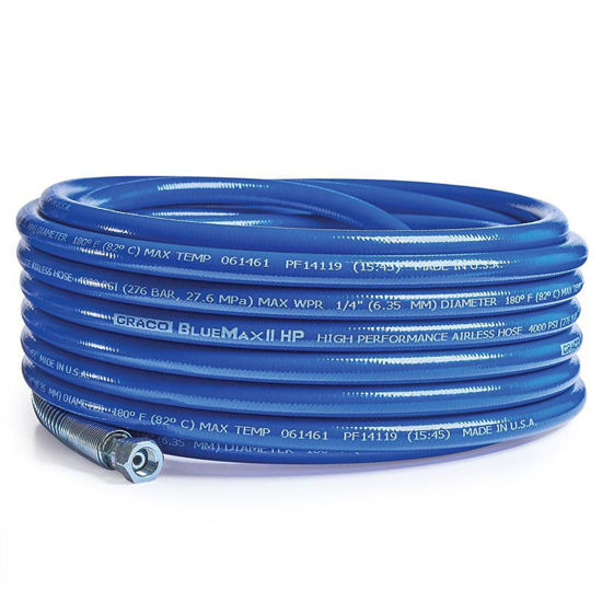 Picture of Graco BlueMax II HP Airless Sprayer Hose 1/4 in X 50 ft, 4000 PSI