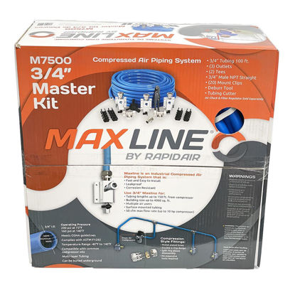 RapidAir 90500 Compressed Air Piping System - 1/2 Master Kit