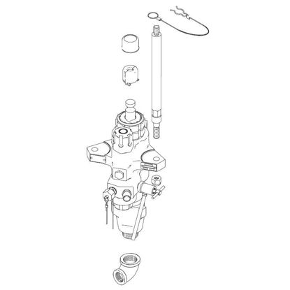 Picture of Graco 16U755 QuickChange Lower Pump Kit For GH 933