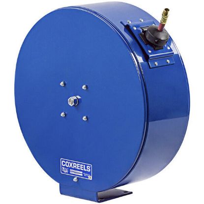 COXREELS EN-N-135 Enclosed Spring Driven Air Compressor Hose Reel, Hose  Included, 1/4” x 35