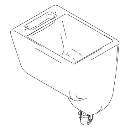 Picture of Graco GTX 2000EX 17 Gallon Texture Sprayer Hopper