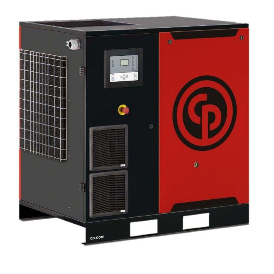 Chicago Pneumatic 35 hp Variable Speed Drive Gear Driven Rotary Screw Air Compressor