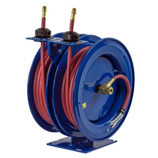 COXREELS C-LP-125-125 Dual Purpose Air Compressor Hose Reel 