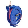 Picture of COXREELS EZ-SH-375 Heavy Duty Air Compressor Hose Reel with EZ-Coil Rewind Safety System, .38" X 75' Air Hose