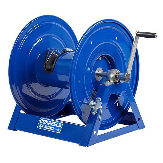 HP1125 High pressure hand crank hose reel for hose 1/2 inch I.D. (7/8 O.D.)  X 200 feet and up to 5000 PSI max working pressure