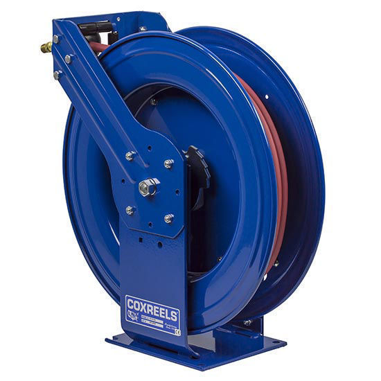 Coxreels T Series Supreme Duty Truck Mount Grease Hose Reel - Reel & Hose - 3/8 in. x 75 ft