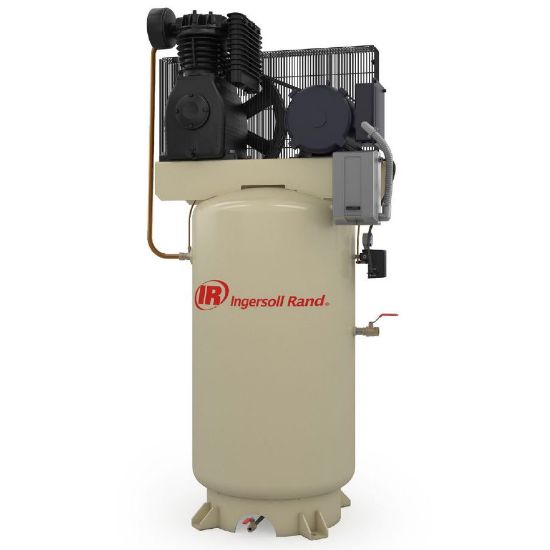 Ingersoll Rand 247PN7.5-V 7.5hp Pressure Lubricated Industrial Air Compressor