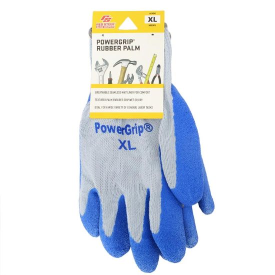Picture of Red Steer Power Grip Gloves (Blue) - XL