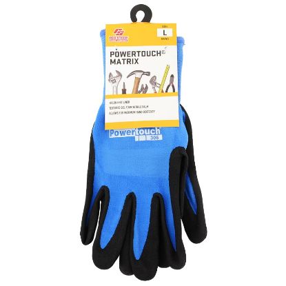 Picture of Red Steer Power Touch Gloves (Blue) - Large