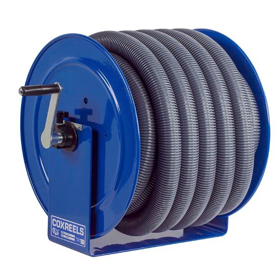 Coxreels V-117H-835 Hand Crank Vacuum Hose Reel, 1.5 x 35' Hose Included