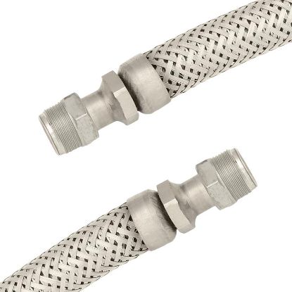Picture of Ingersoll Rand 47686319001 OEM 5/8" Stainless Steel Discharge Hose for 2475 Reciprocating Compressors