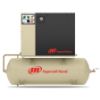 Ingersoll Rand 5hp UP6-5 Single Phase Rotary Screw Air Compressor on Tank