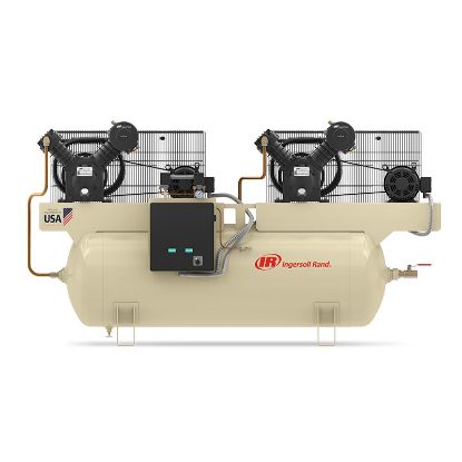Ingersoll Rand 2-2475E5-V 10hp (2 x 5HP) Duplex Air Compressor