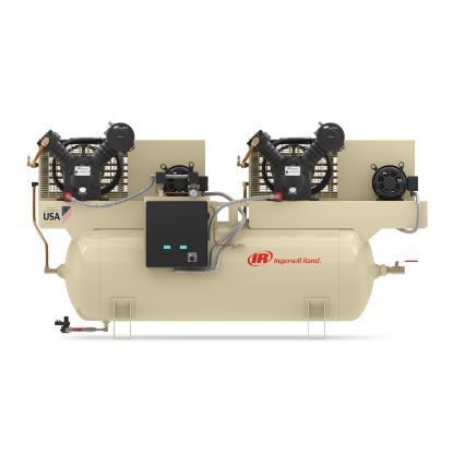 Ingersoll Rand 2-2475E7.5-P 15hp Duplex Air Compressor