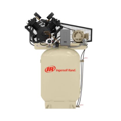 Picture of Ingersoll Rand 447PK10-V 10hp Pressure Lubricated Air Compressor 36 cfm 230v 3 Ph, 120 Gallon Vert