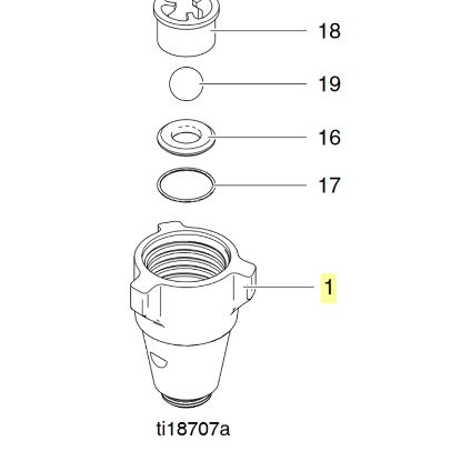 Picture of Graco 15A303 Intake Housing