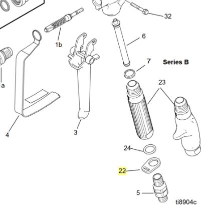 Picture of Graco 113409 Guard Retainer