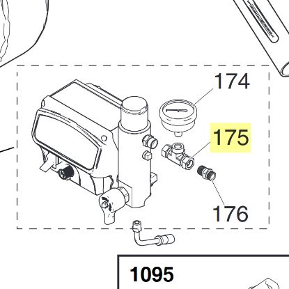 Picture of Graco 127518 Swivel Tee Fitting