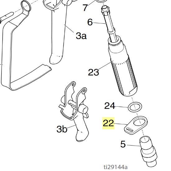 Picture of Graco 15J706 Trigger Guard Retainer