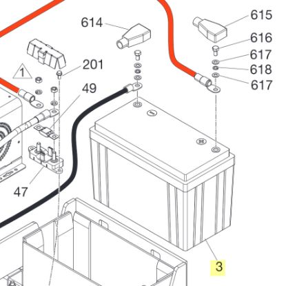 Picture of Graco 25U601 12V Lithium Battery