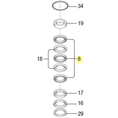 Picture of Graco 192693 V-Packing Piston