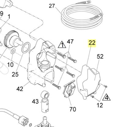 Picture of Graco 17C539 Front Cover For 390
