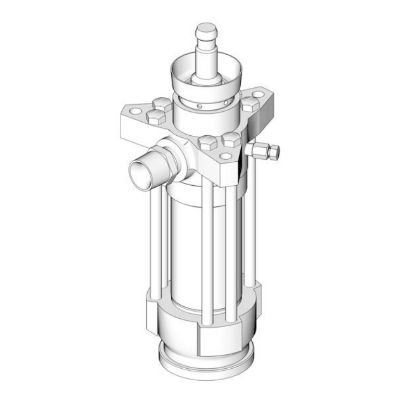 Picture of Graco 222801 Dura-Flo 2400 Carbon Steel Displacement Pump