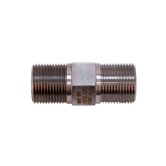 Picture of Graco 17J816 Hex Nipple Fitting, 3/4" NPSM