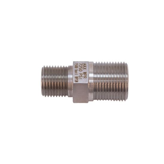 Picture of Graco 17J817 Reducer Nipple Fitting, 3/4" NPSM x 1/2" NPSM