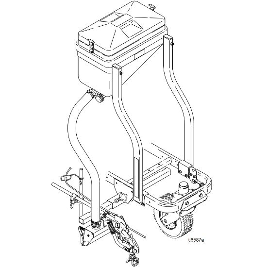 Picture of Graco Complete EZ Bead System - Two 6" Dispensers For LineLazer V 250SPS/DC