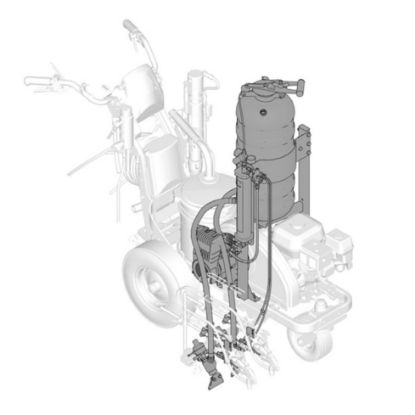 Picture of Graco Complete EZ Bead Pressurized System - 1-Gun For LineLazer 200HS/DC/MMA