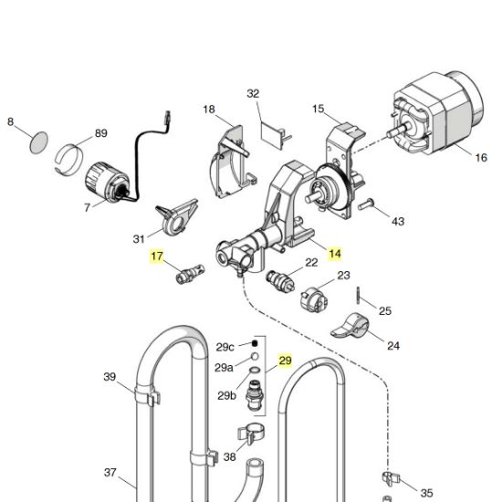Picture of Graco 16F049 Pump Repair Kit 