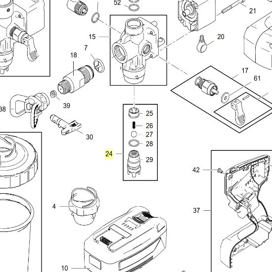 Picture of Graco 16P451 Intake Valve Repair Kit