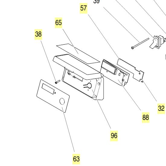 Picture of Graco 257444 Ultra Display Repair Kit
