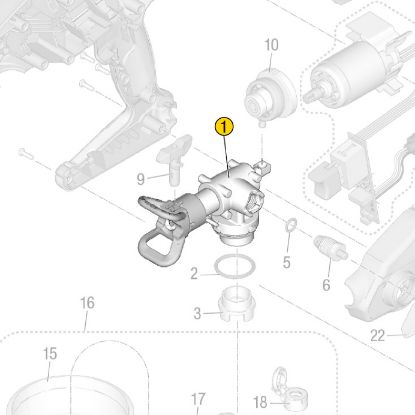 Picture of Graco 18F756 TrueCoat 360 Complete Pump Repair Kit Gen2