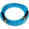 Picture of Flexeel Air Hose PFE40254T 1/4" x 25', 1/4" NPT, Reinforced Blue Polyurethane