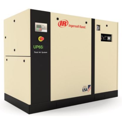 Picture of Ingersoll Rand UP6S-20-118 TAS 20hp Rotary Screw Air Compressor with Air Dryer, 78cfm @ 118psi